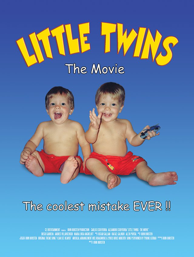 John Borsten the filmmaker with the two little stars.